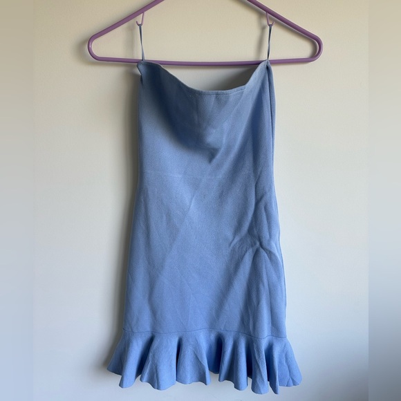 Zara tube dress with ruffles - Picture 2 of 4